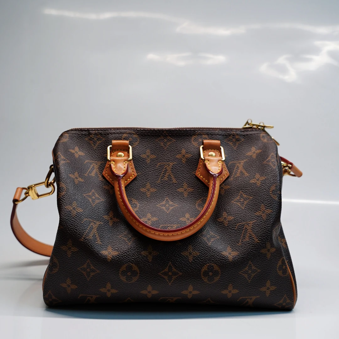 95新 LouisVuitton/路易威登 老花speedy25/hs02472