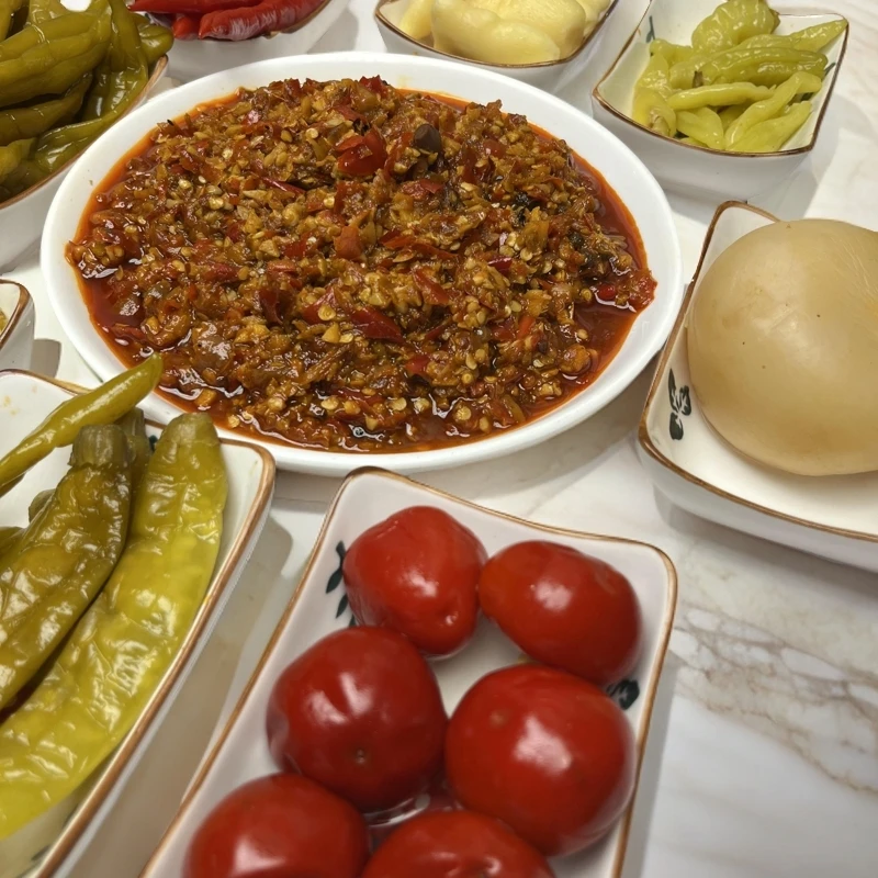 产地重庆泡椒酱非即食规格450g2袋营养乳酸菌发酵日期新鲜