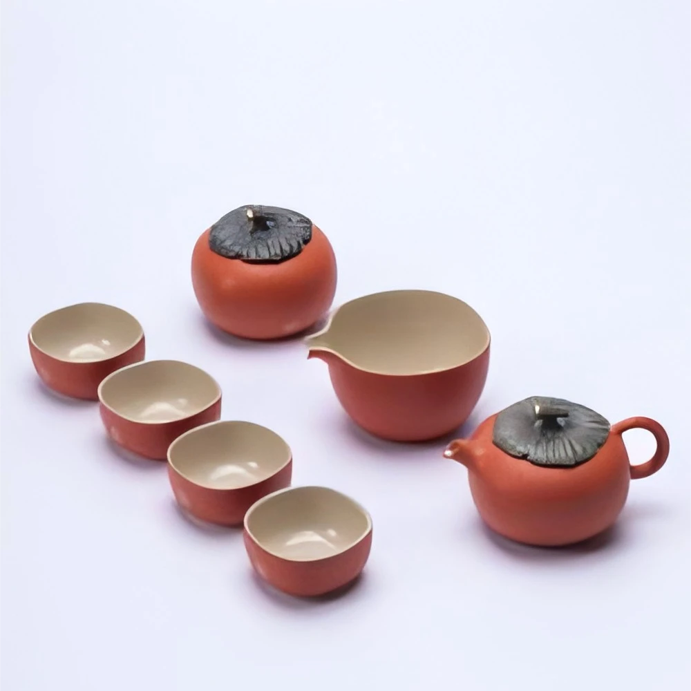 每日福器柿柿如意茶具套装LQ9942