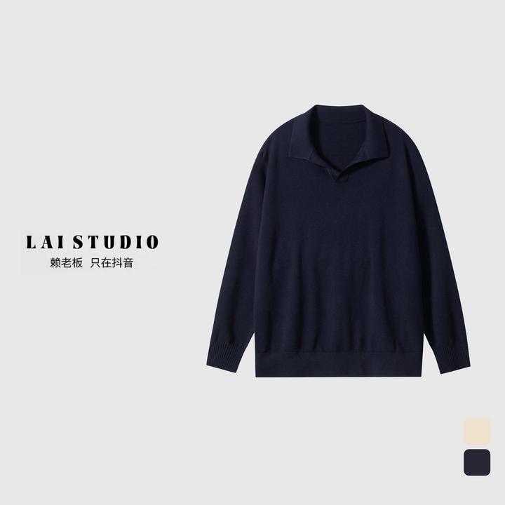 秋季新款宽松休闲针织衫