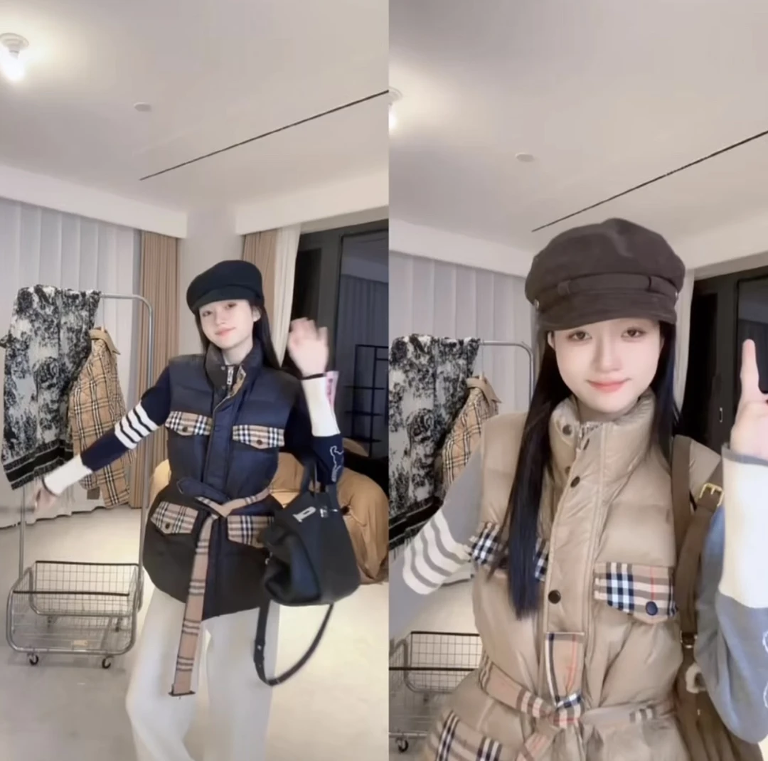 阿玲同款（伦敦街头）羽绒服休闲百搭时尚秋冬洋气气质