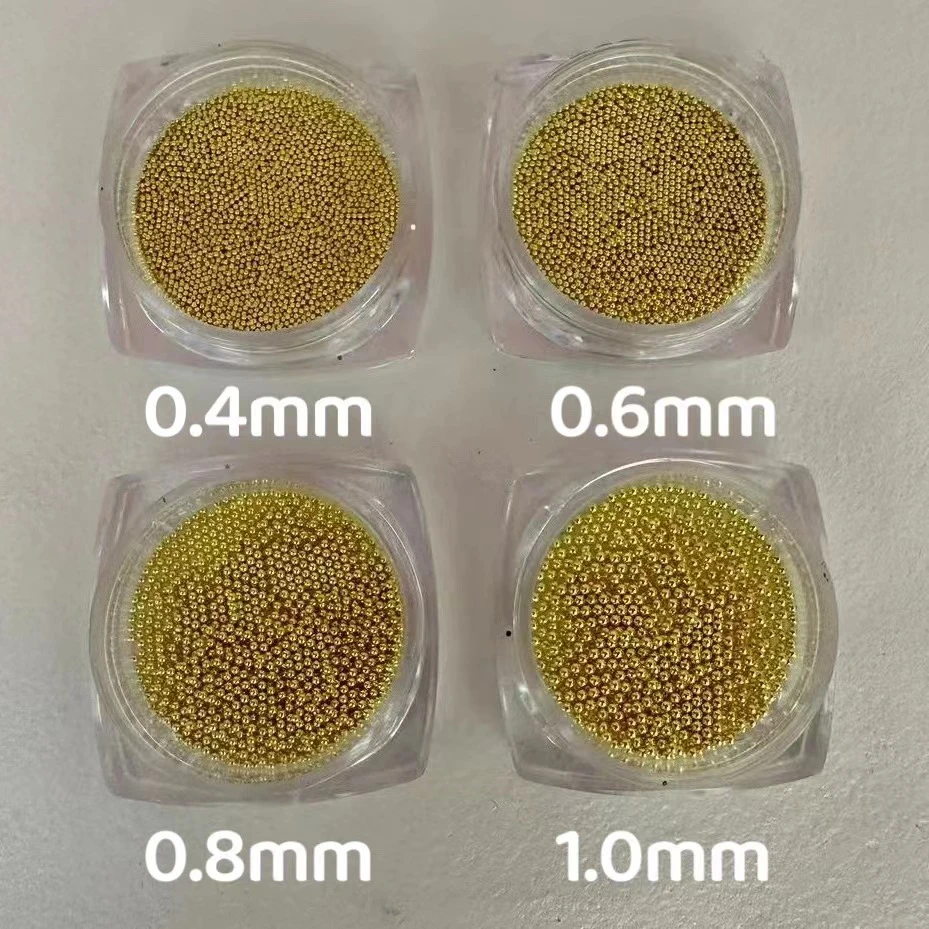 美甲迷你钢珠金色钢珠银色钢珠