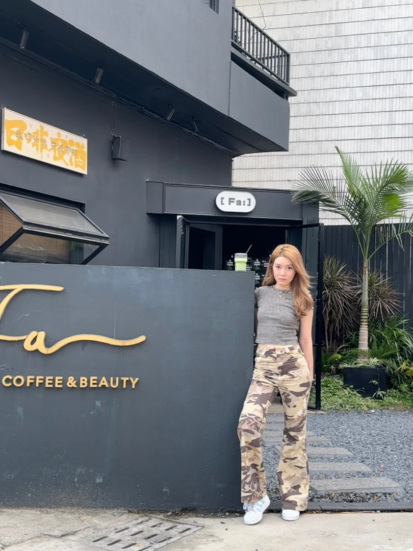 Spicy 7 studio（迷彩裤链接）辣妹夏季时尚百搭显瘦高腰工装裤