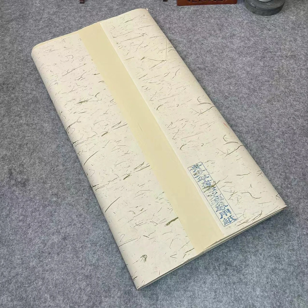 四尺青少年比赛专用创作级半生仿古宣纸100张