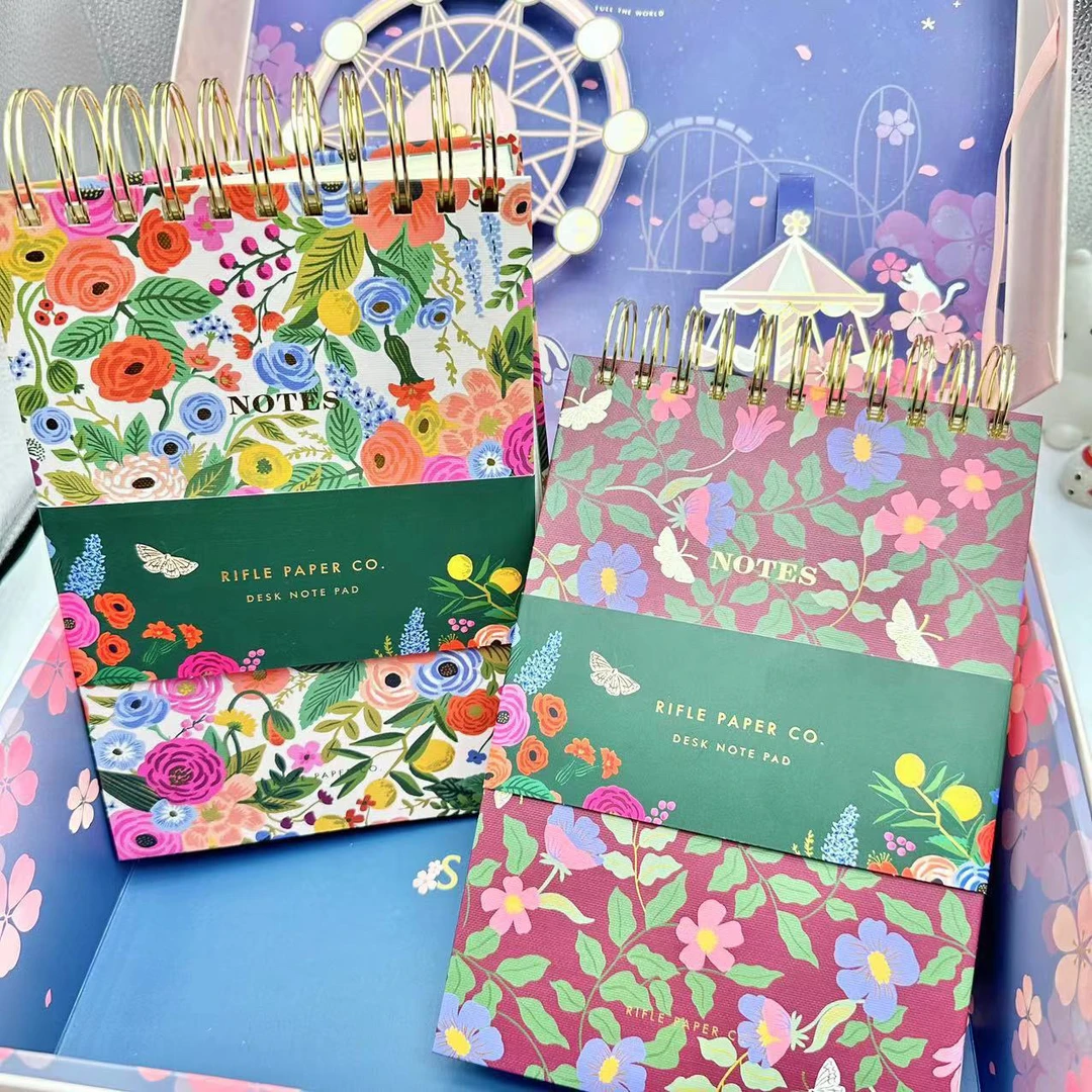 ins风高颜值1本外贸款上翻线圈本可撕拍纸本横线本线圈颜值.