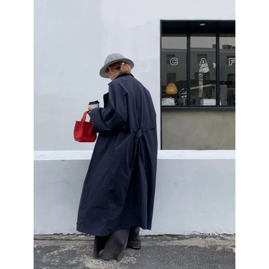 举手投足360度好看风衣 自带慵懒法式味道！