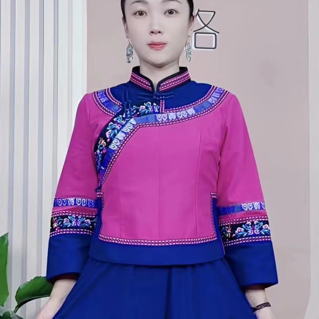 GOXEOU/格希欧布依族壮族少数民族服饰上衣国风传统民族套装