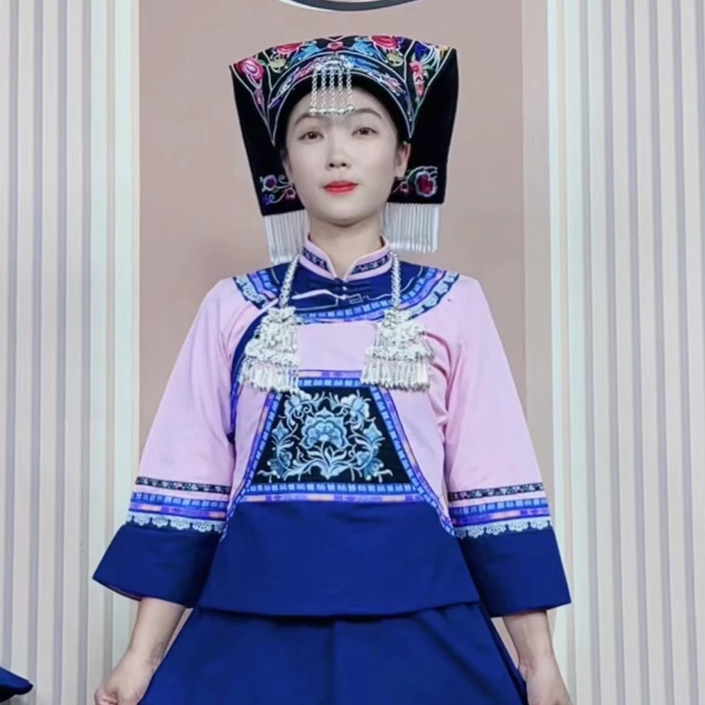 GOXEOU/格希欧布依族壮族少数民族服饰传统土布a4pb0bp1/a2-9/h22