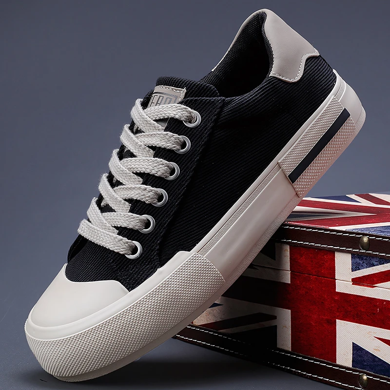 男士新款春夏秋季软底百搭透气时尚潮流低帮学生休闲运动帆布鞋子
