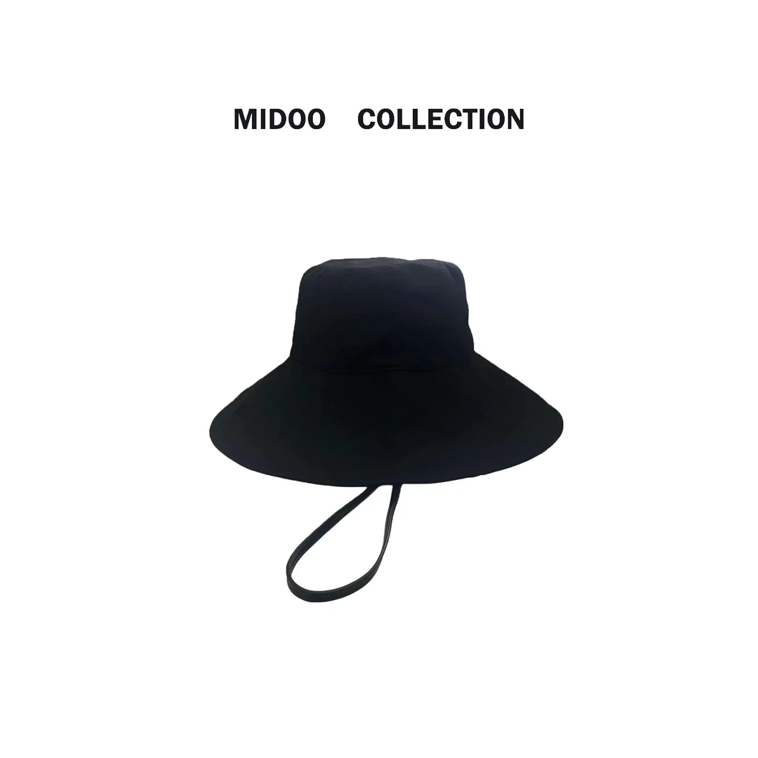 MIDOO 大帽檐2024 早春开模定制遮阳渔夫帽