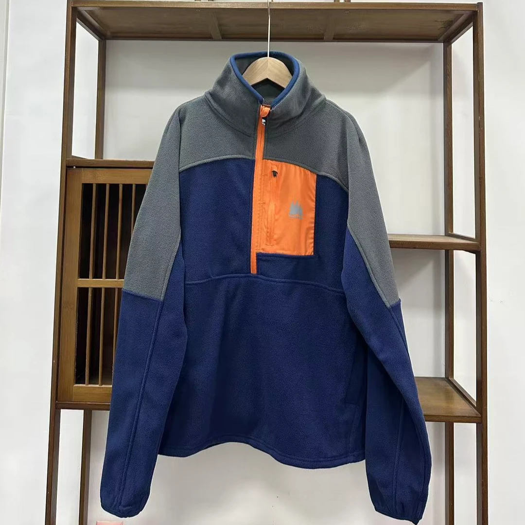 男士秋冬季户外运动休闲抓绒套头卫衣D99