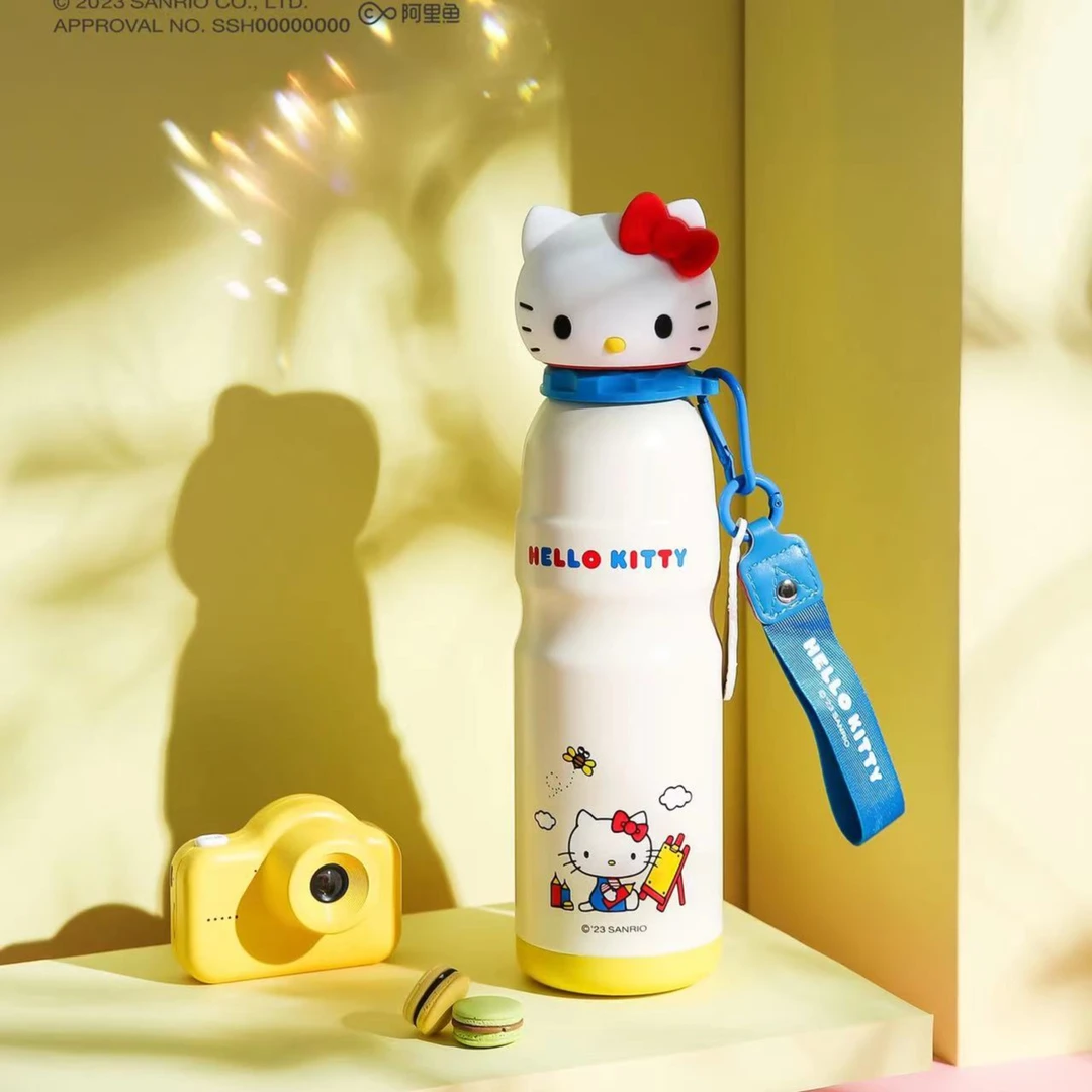 【达人专享】杯具熊kitty联名运动保温杯600ml