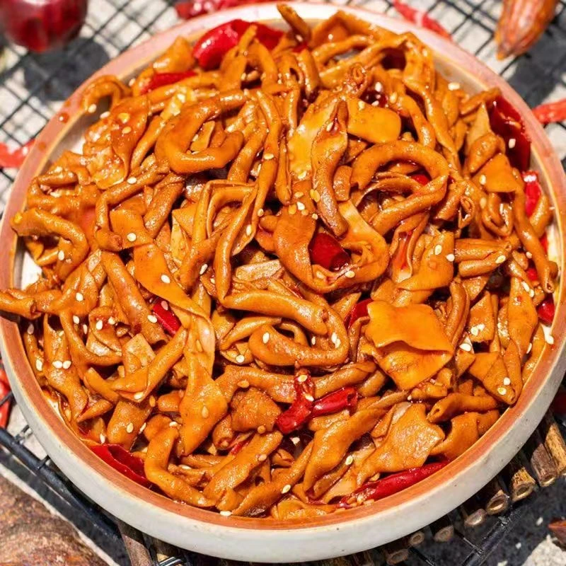 香辣鸭肠95g一包香辣清脆好吃不腻网红小零食开袋即食下酒必备