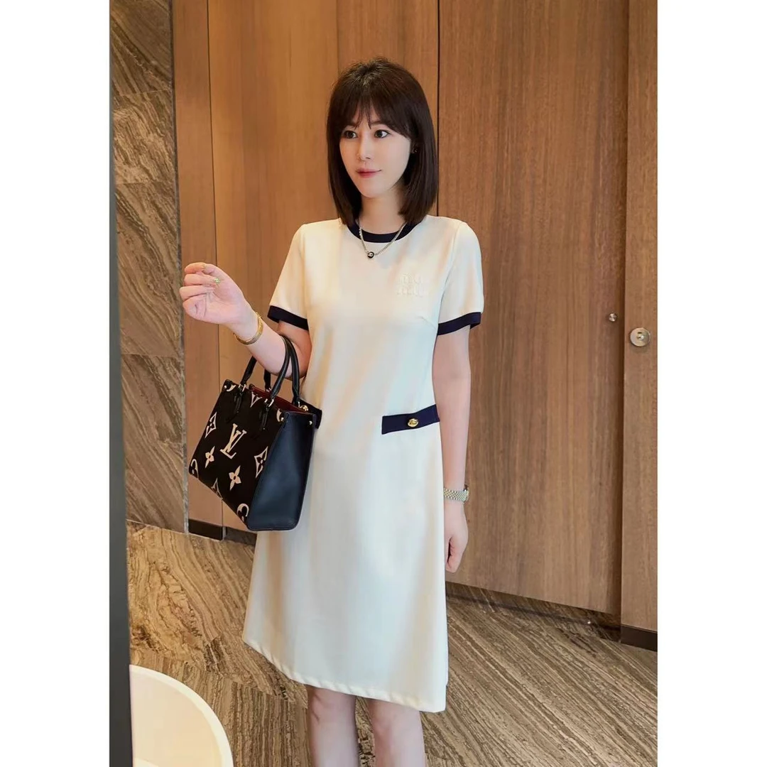 PINGTING.YE小香风名媛气质高级减龄百搭显瘦连衣裙23278