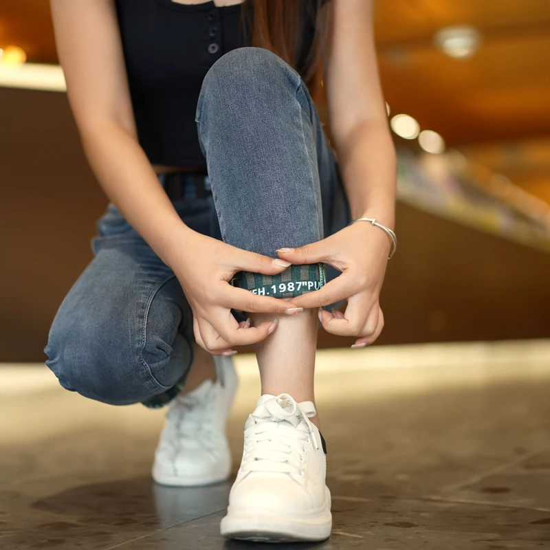 高端欧货牛仔九分2024新款潮流弹力修身显瘦高定百搭牛仔裤