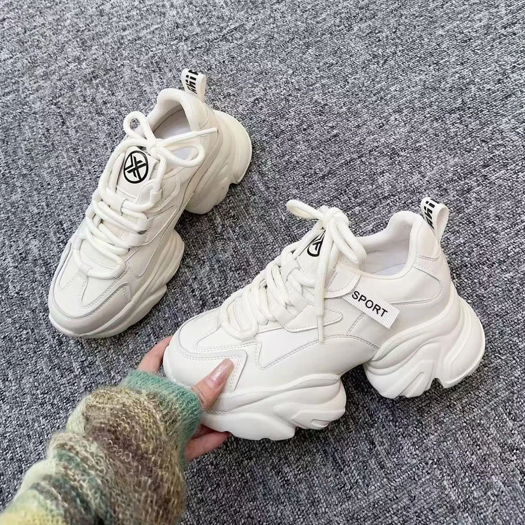 【1124】小标老爹鞋 小允姐姐2024新款时尚气质高级小标老爹鞋