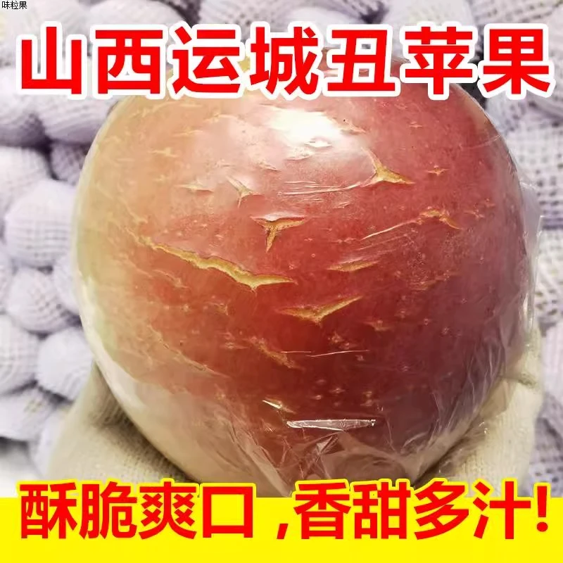 苹果水果新鲜山西丑苹果整箱10斤运城冰糖心红富士大果应季平萍果