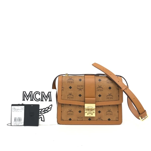 95新/妃鱼/单肩包/MCM/240828EL0023
