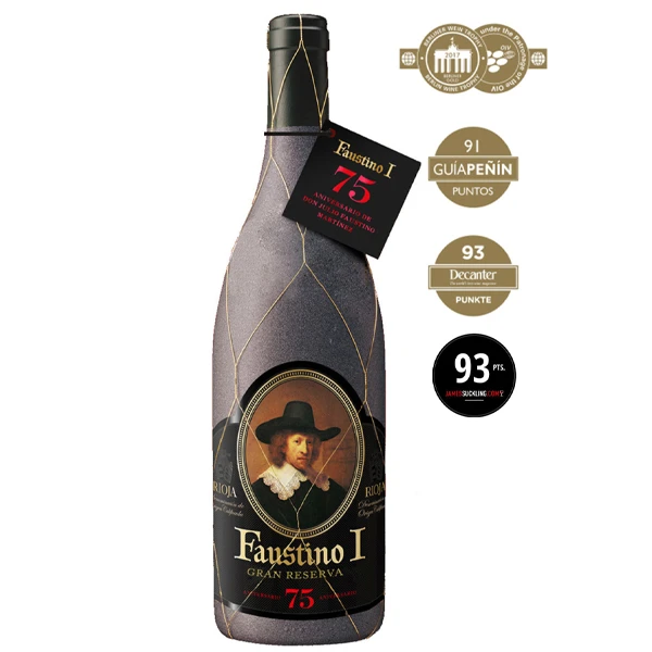 【原瓶进口】菲斯特一世珍贵典藏干红葡萄酒 75周年纪念版