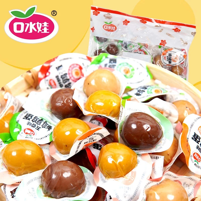 y：口水娃26粒鹌鹑蛋 小包解馋充饥