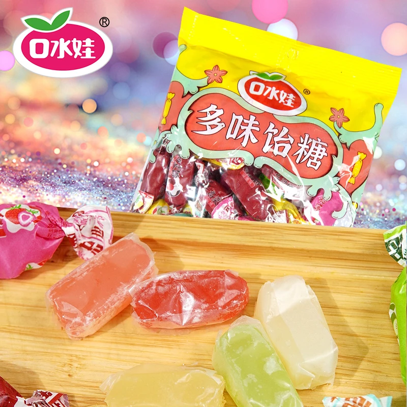 A：口水娃500克多味饴糖 高粱饴 香甜能拉丝Q弹有嚼劲