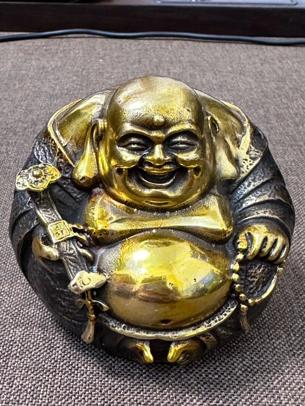 【闪购链接】弥勒佛 带金