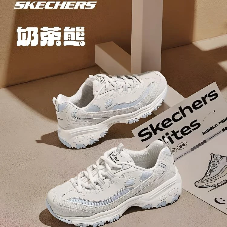【奶茶熊】Skechers斯凯奇春夏新品复古熊猫老爹鞋情侣运动896276