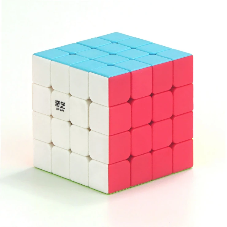 奇艺益智顺滑流畅竞赛魔方2345二三四五阶黑色实色魔方玩具初学者
