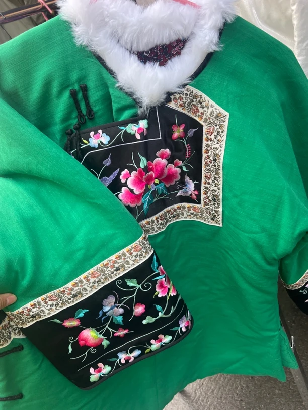 湘西苗族民族风刺绣上衣新花棉衣