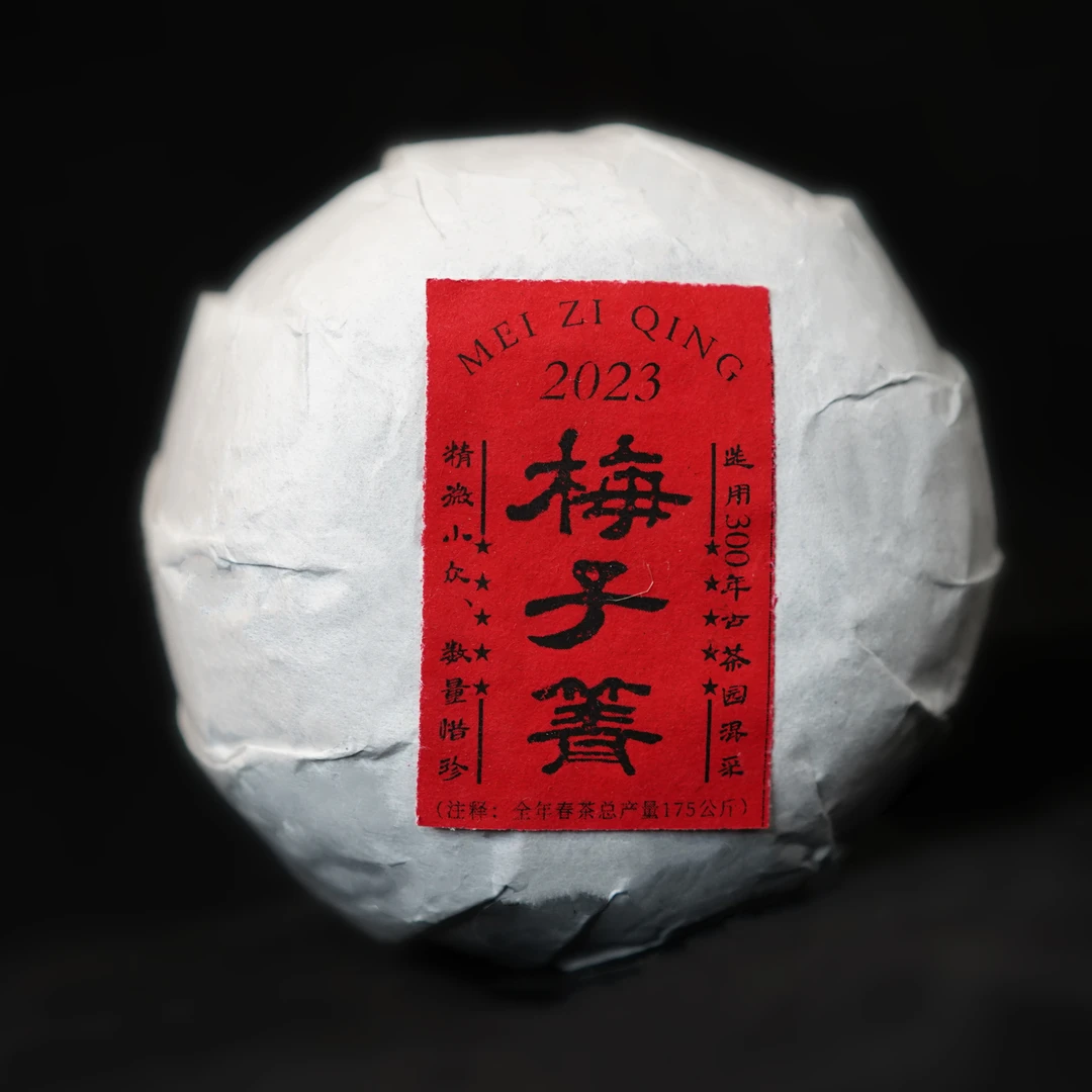 【500克梅子箐】2023顶采300年头春古树普洱生茶，茶香悠悠，回甘快速