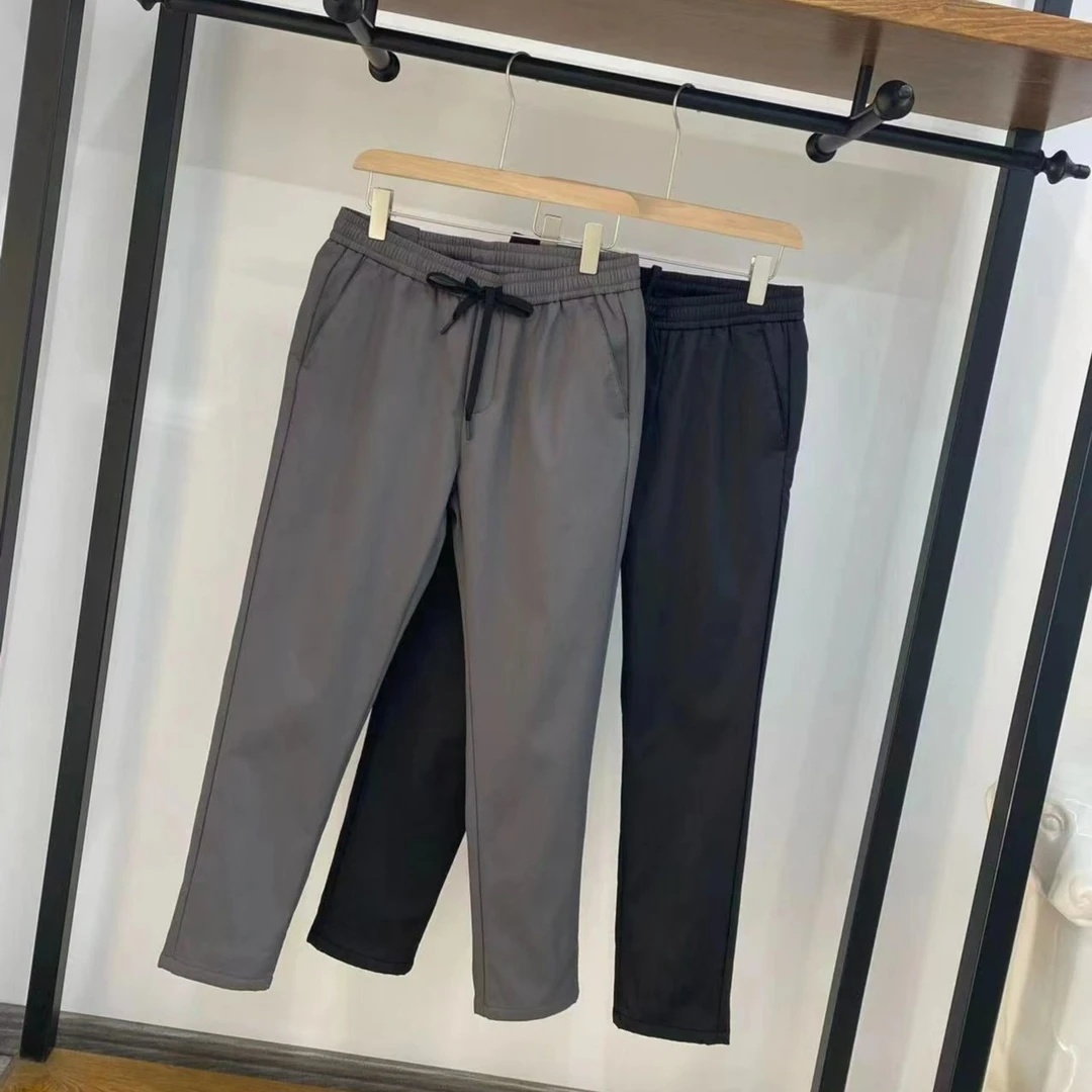 外贸原单 男士户外休闲裤 加绒保暖 防风