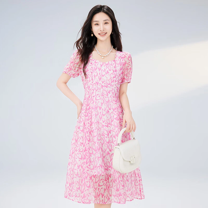 【达人专属】佳人苑连衣裙女新款J339066