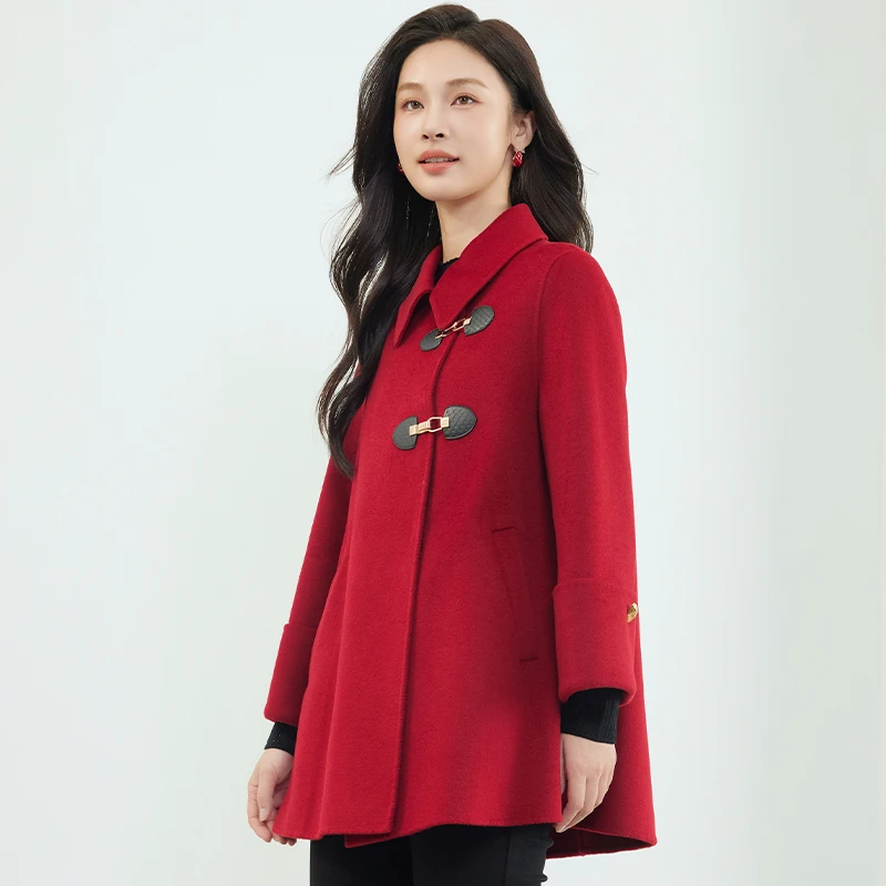 J34N403佳人苑毛呢外套女新款