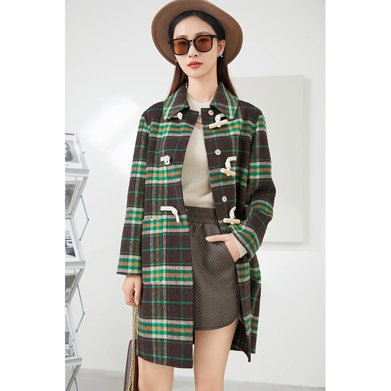 【诗语专享】佳人苑2023年冬季新款毛呢外套J24N413