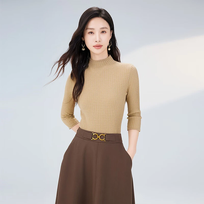 毛针织衫女新款J335006