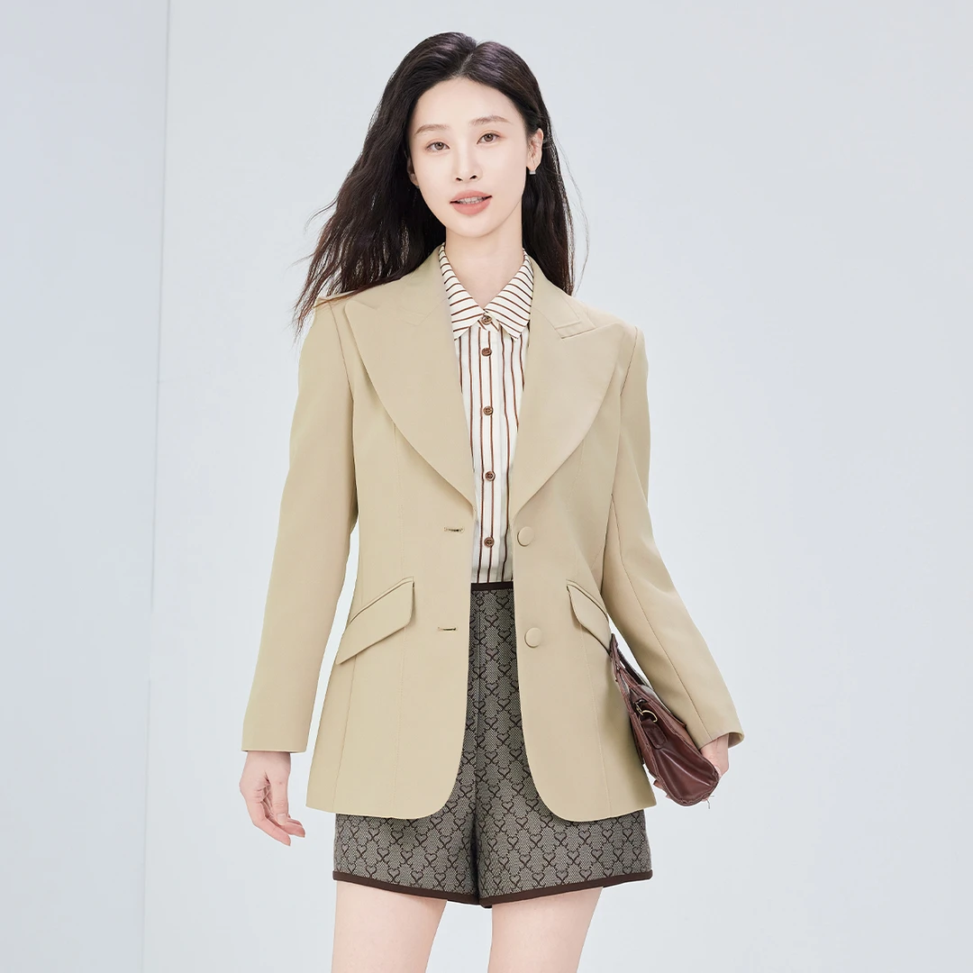 【柠檬专属】佳人苑外套女2024秋季新款JX333040