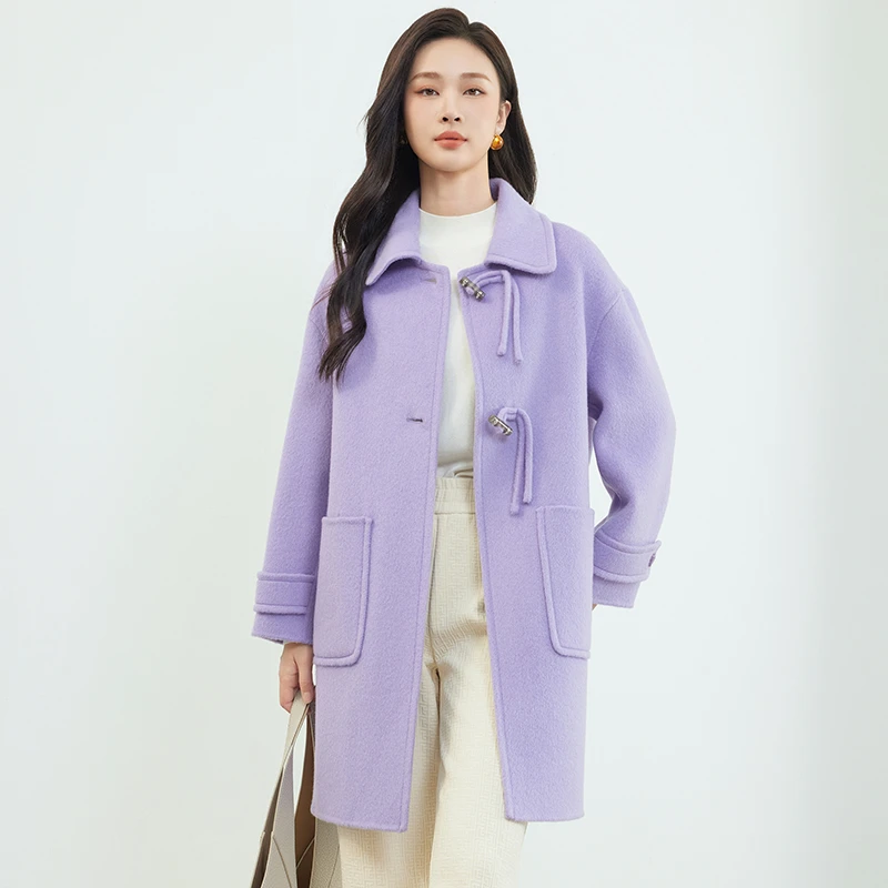 【开心专属】佳人苑毛呢外套女新款J34N413