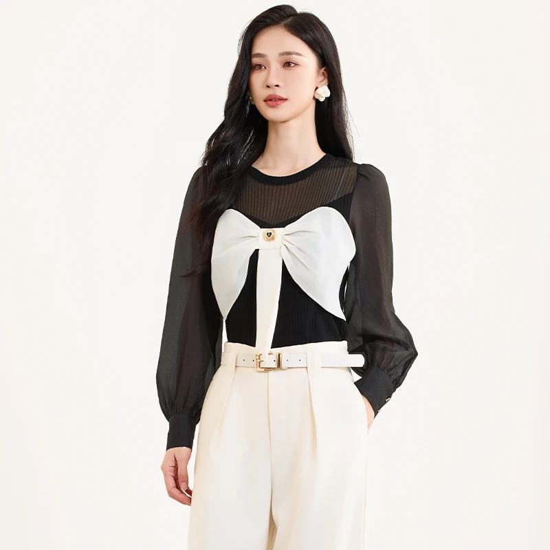 佳人苑针织衫女春季新款J415030