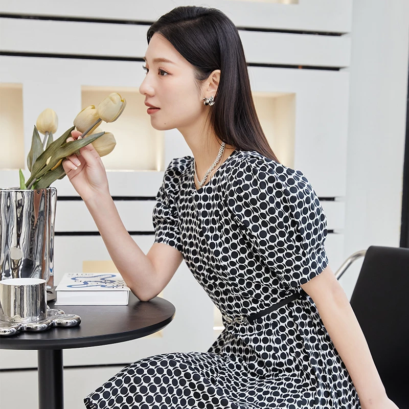 【籽言专属】佳人苑连衣裙女夏季新款J329016