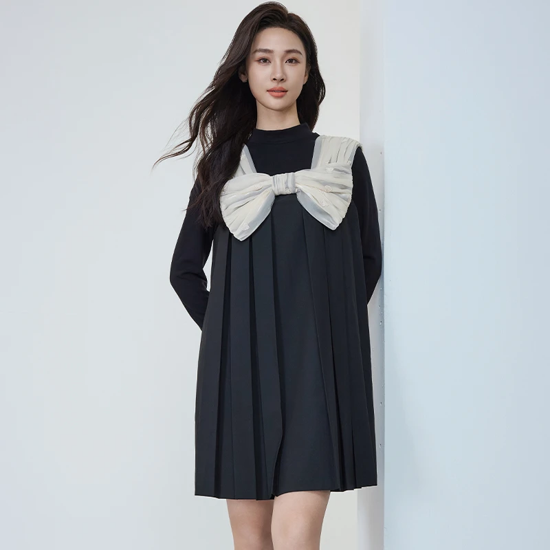 【小余专属】佳人苑连衣裙冬季新款J349020