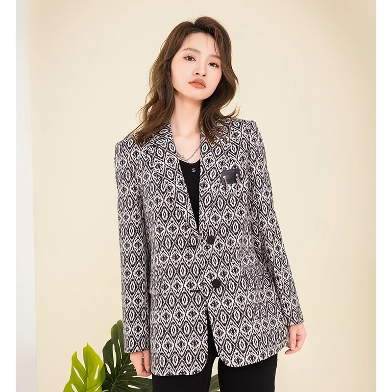 【达人专属】佳人苑外套女2023年秋季新款J233029