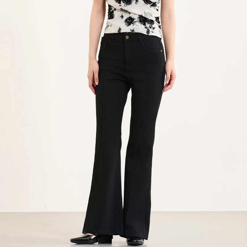 【李易行】J417005佳人苑休闲裤女春季新款