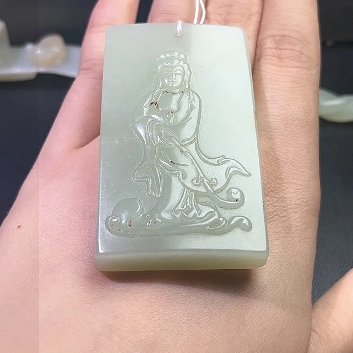 和田玉摆件未镶嵌游*兵