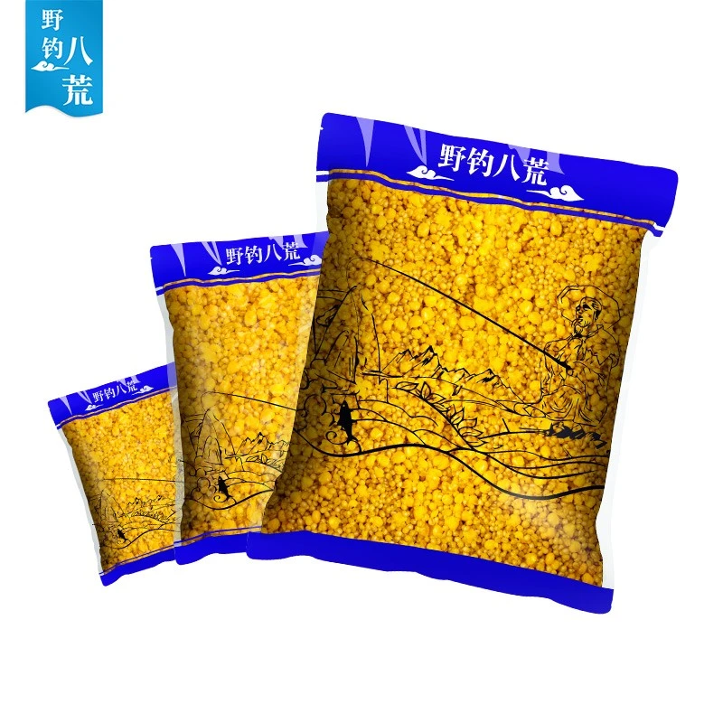 钓鱼打窝料玉米麦粒五谷杂粮底窝鱼食垂钓鲫鲤草鳊青野钓大鱼饵料