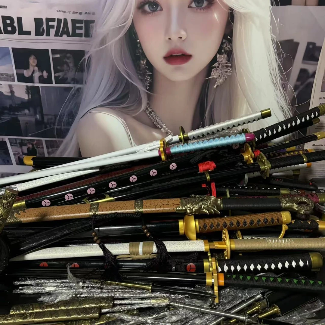 木刀【拍一拆一】现货潮玩摆件游戏动漫道具摆件系列盲盒-未开刃
