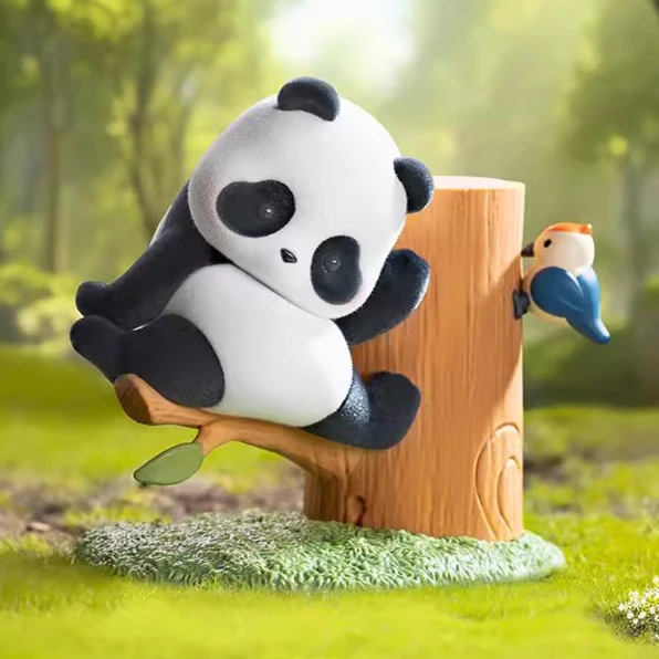 【允臧】正版Panda oll胖哒幼熊猫果果树系列盲盒手办潮流玩具礼物