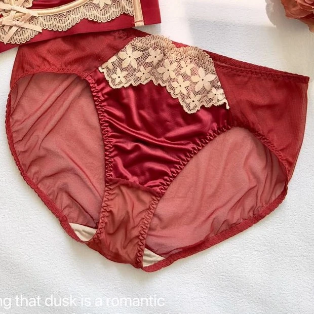 配套内裤女士蕾丝时尚中腰