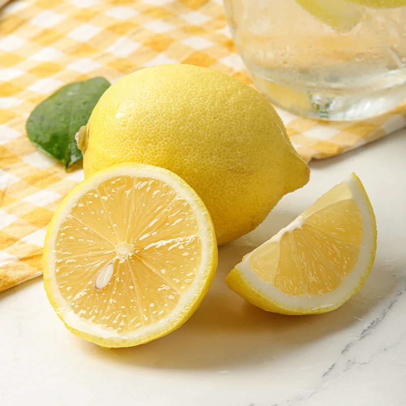 安岳柠檬皮薄安岳黄柠檬多汁