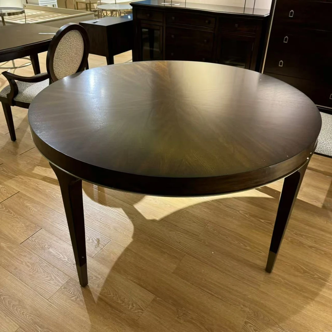 EH15113 美式实木圆餐桌φ1350×*1350*H770