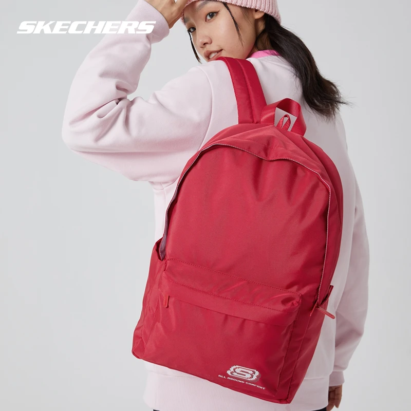SKECHERS/斯凯奇百搭潮流轻便书包学生背包简约电脑包运动双肩包